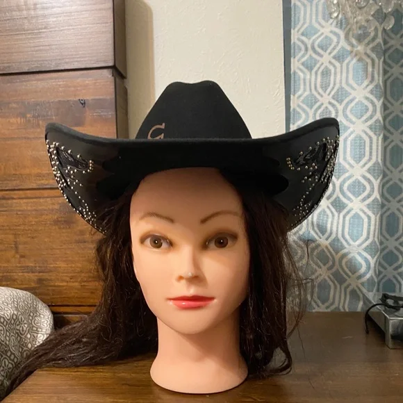 COPY - Charlie 1 Horse Hat Charlie 1 Horse Spear Point Straw Hat – McKinney Hat Company main image 2